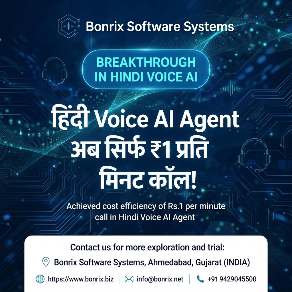 Bonrix Hindi Voice AI Agent