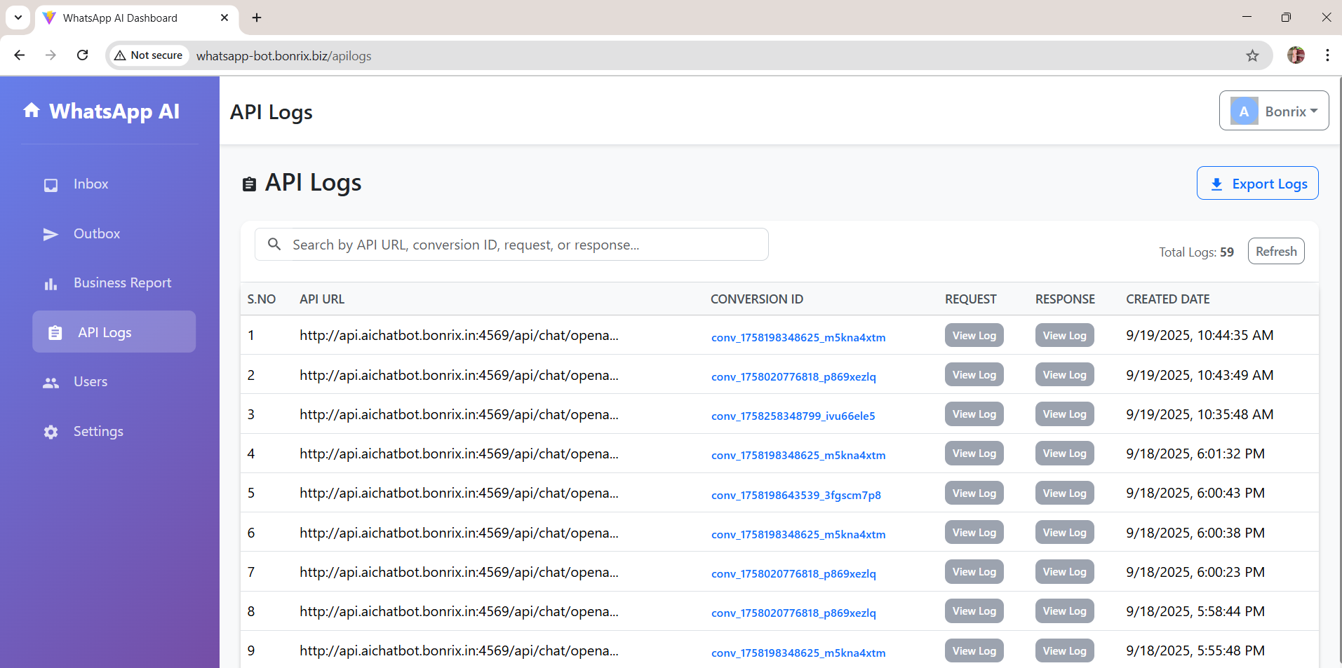 Dashboard Screenshot 5